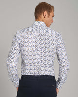 BS Nedved Slim Fit Skjorta - White