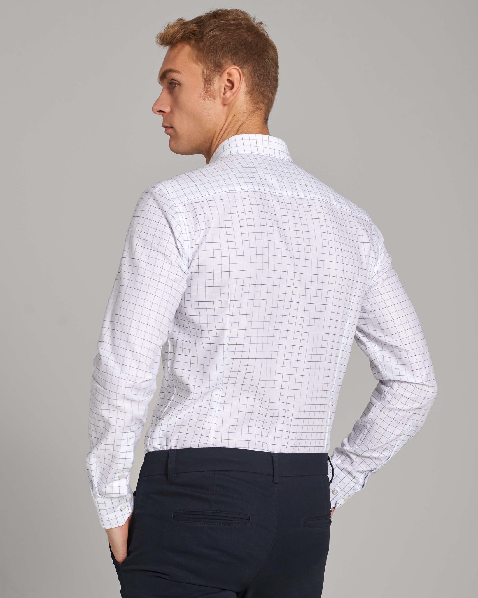 BS Figueroa Slim Fit Skjorta - White