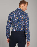 BS Ruud Modern Fit Skjorta - Dark Blue