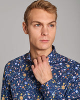 BS Ruud Modern Fit Skjorta - Dark Blue