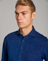 BS Norris Casual Slim Fit Skjorta - Indigo