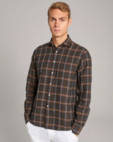 BS Leclerc Casual Slim Fit Skjorta - Brown