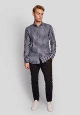 BS Emerson modern fit Skjorta - Blue
