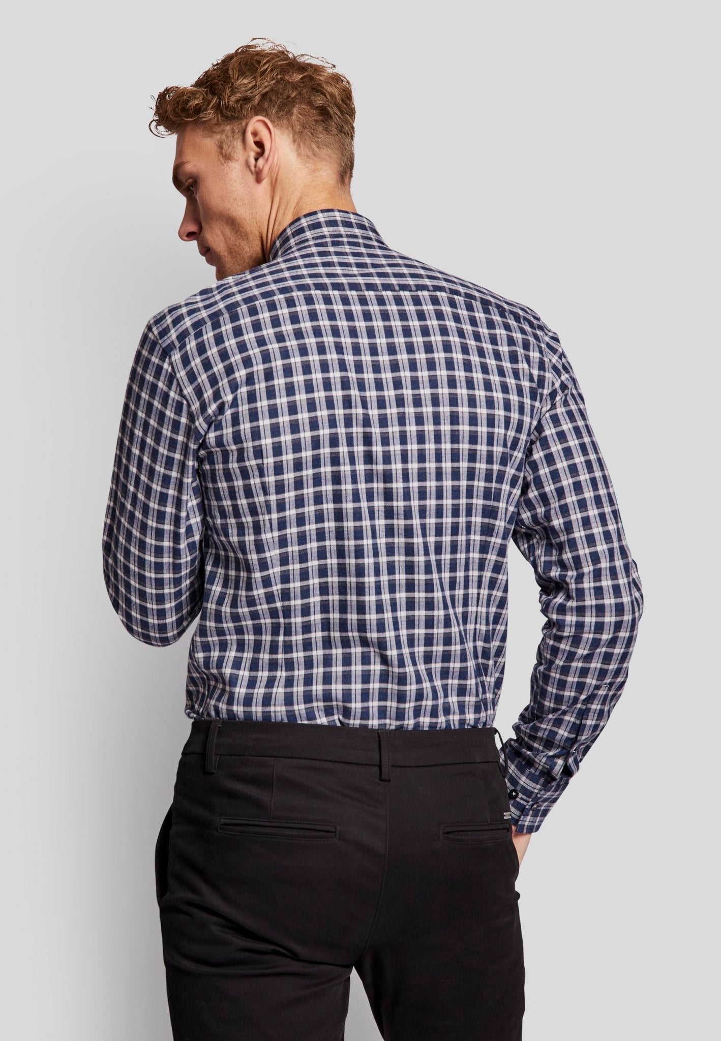 BS Emerson modern fit Skjorta - Blå