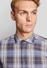 BS Kalas modern fit Skjorta - Blue