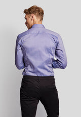 BS Karius modern fit Skjorta - Blue