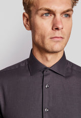 BS Lamela modern fit Skjorta - Charcoal