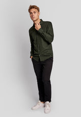 BS Leina modern fit Skjorta - Green