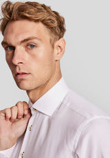 BS Pung modern fit Skjorta - White