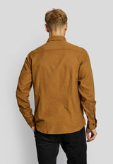 BS Tromsoe casual slim fit Skjorta - Camel