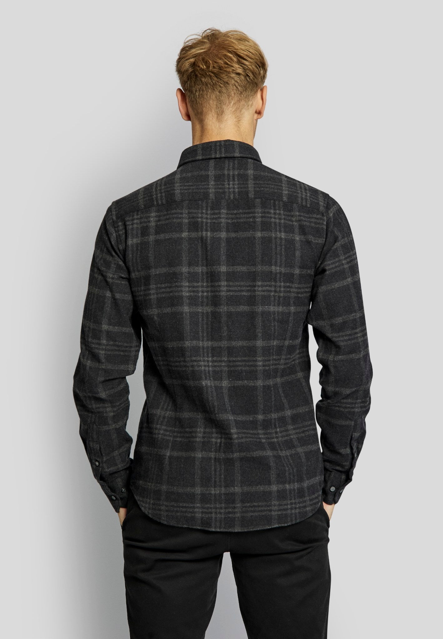 BS Toensberg casual modern fit Skjorta - Black