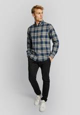 BS Bodoe casual modern fit Skjorta - Blue