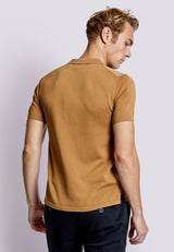 BS Ramon Regular Fit Piké - Tan