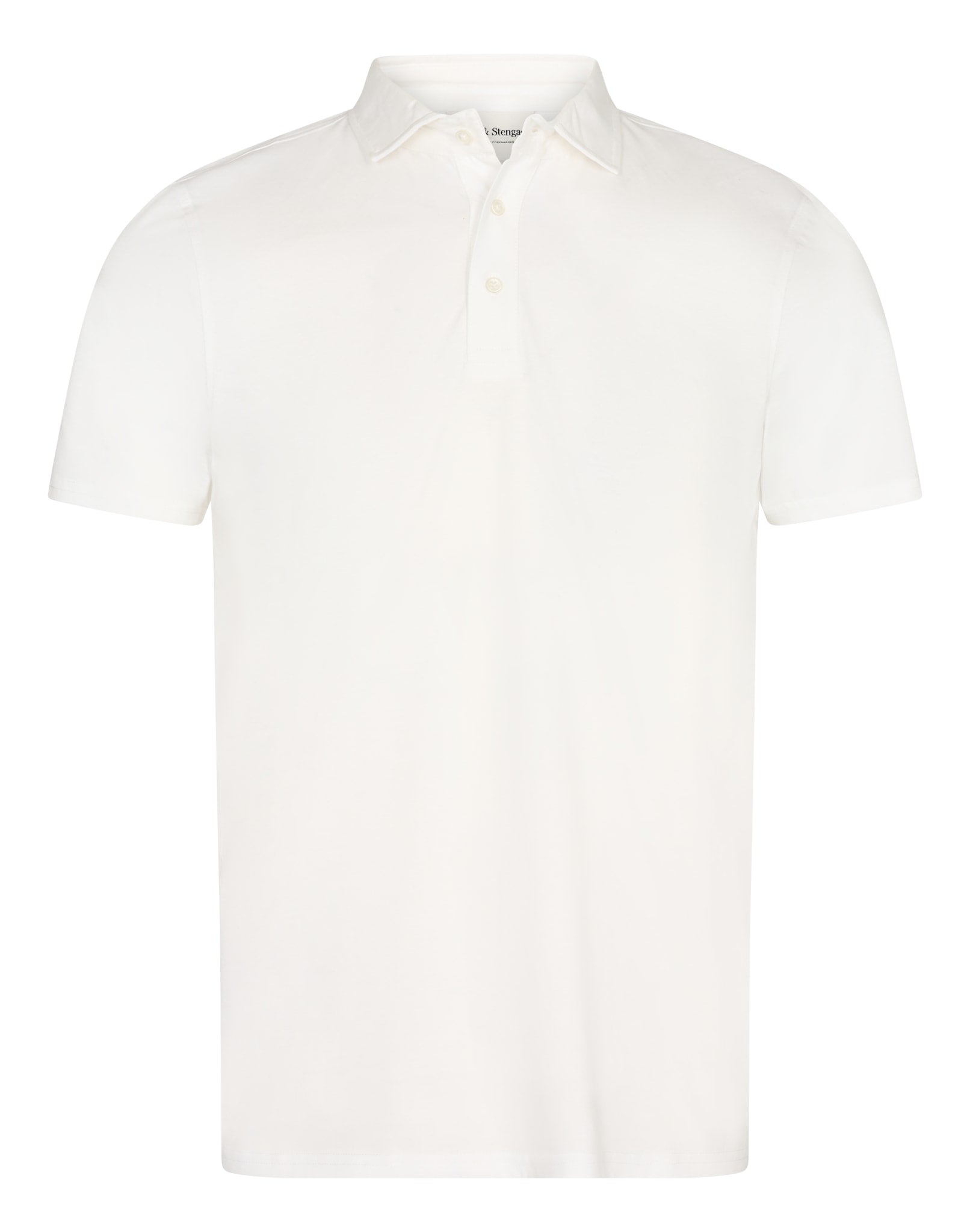 BS Natesan Regular Fit Piké - White