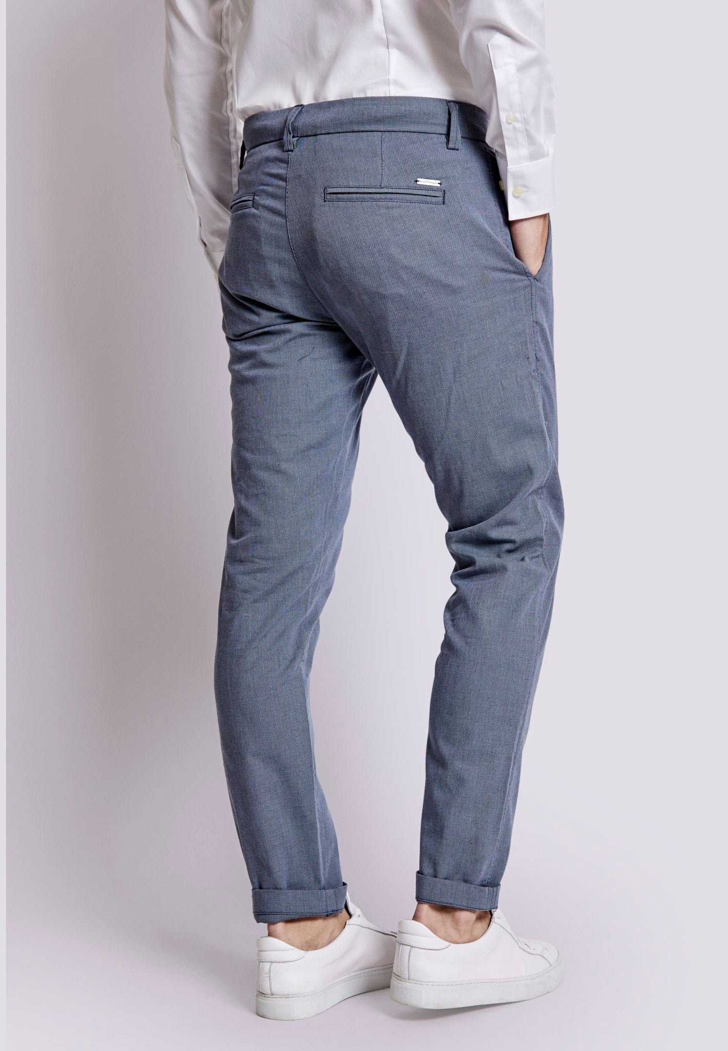 BS Francisco Slim Fit Chinos - Blå