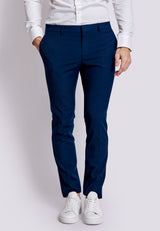 BS Arezzo Slim Fit Suit Byxor - Dark Blue