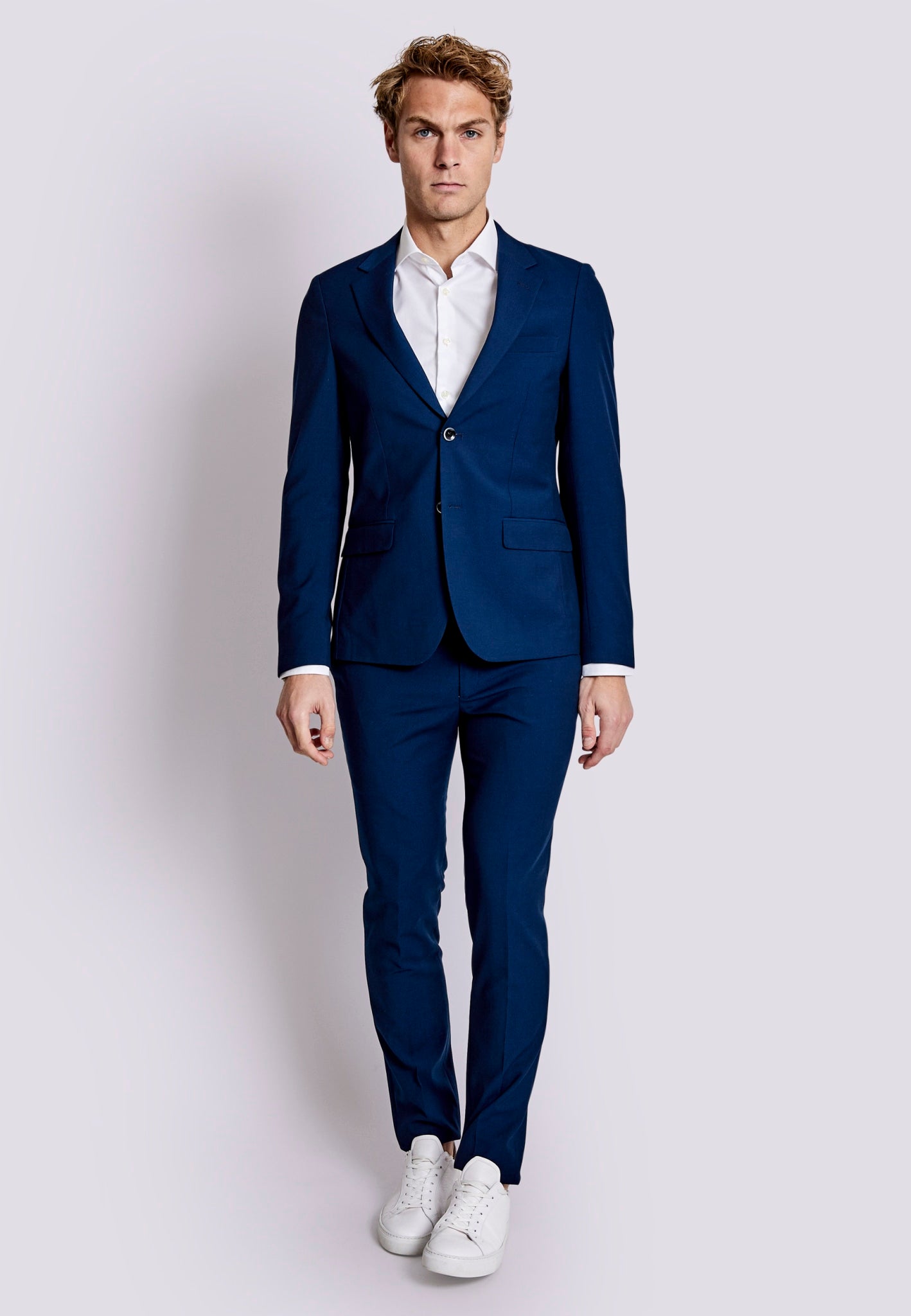 BS Arezzo Slim Fit Blazer – Mörkblå