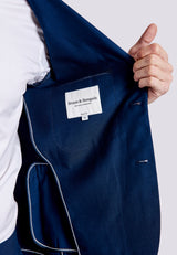 BS Arezzo Slim Fit Blazer - Dark Blue
