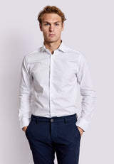 BS Jacobs Slim Fit Skjorta - White