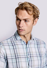 BS Almeria Casual Slim Fit Skjorta - Light Green