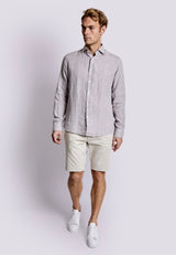 BS Toledo Casual Modern Fit Skjorta - Clay