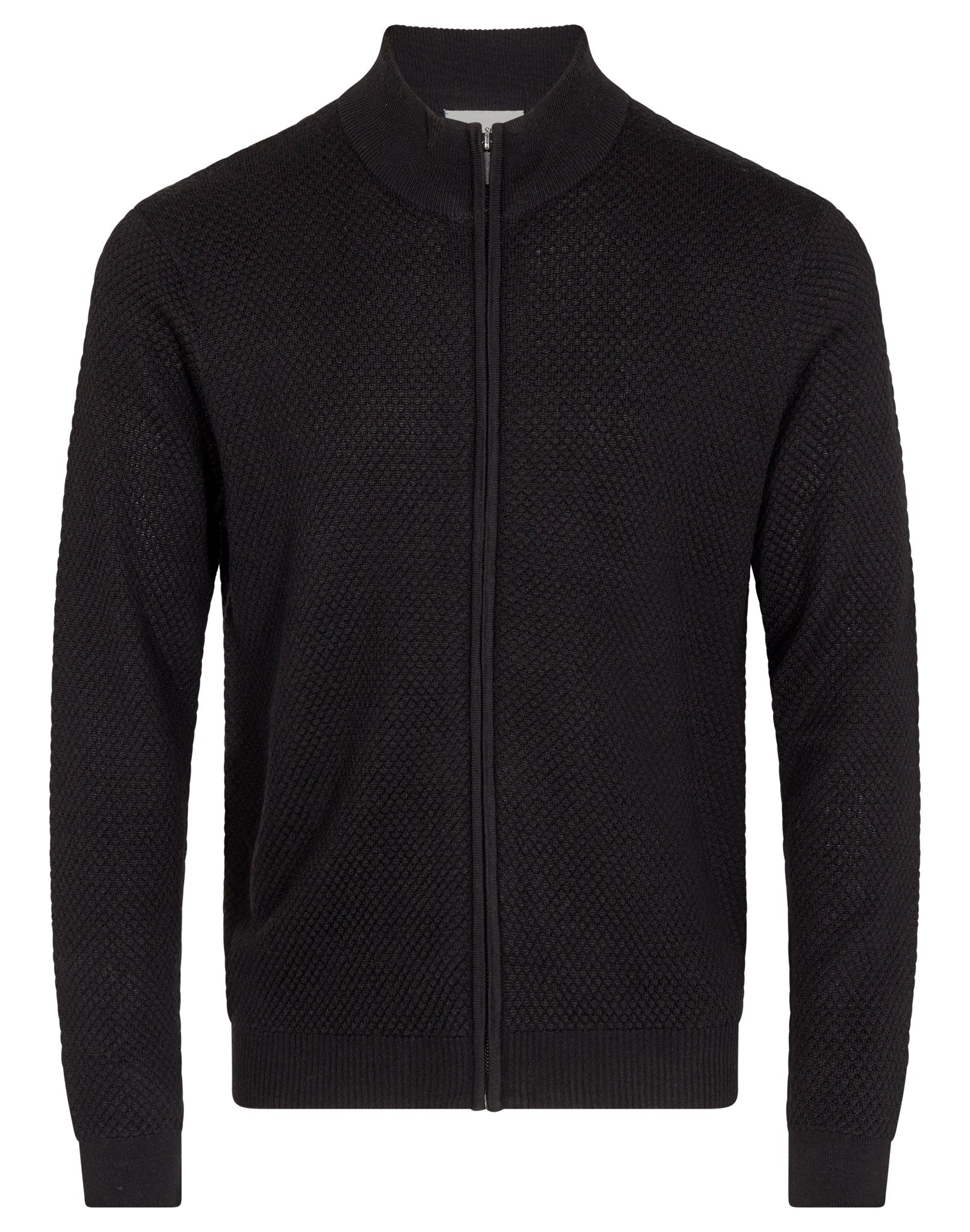 BS Asger Regular Fit Stickad tröja - Black