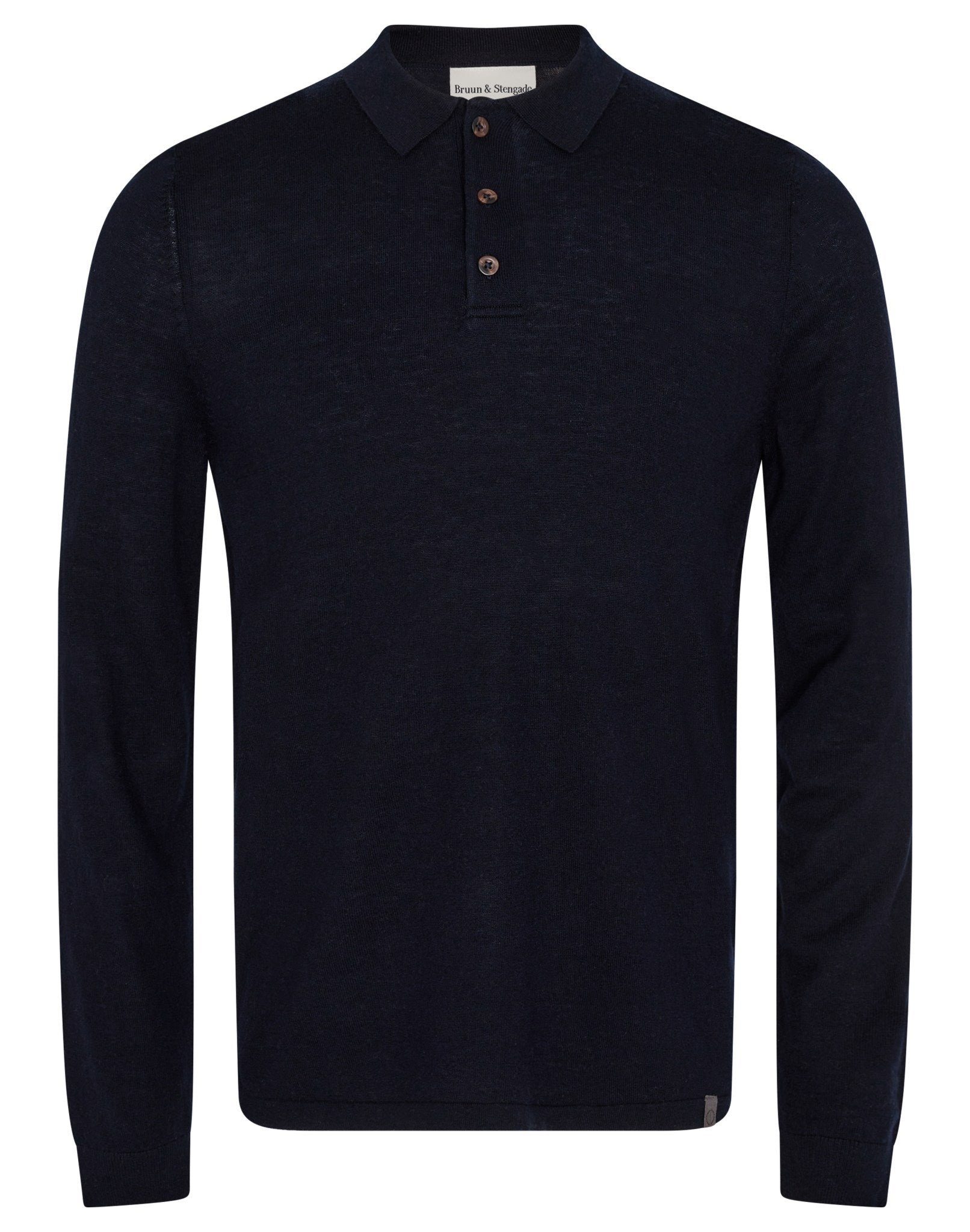 BS Felix Regular Fit Stickad tröja - Navy