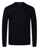 BS Sanjay Regular Fit Sticka - Navy