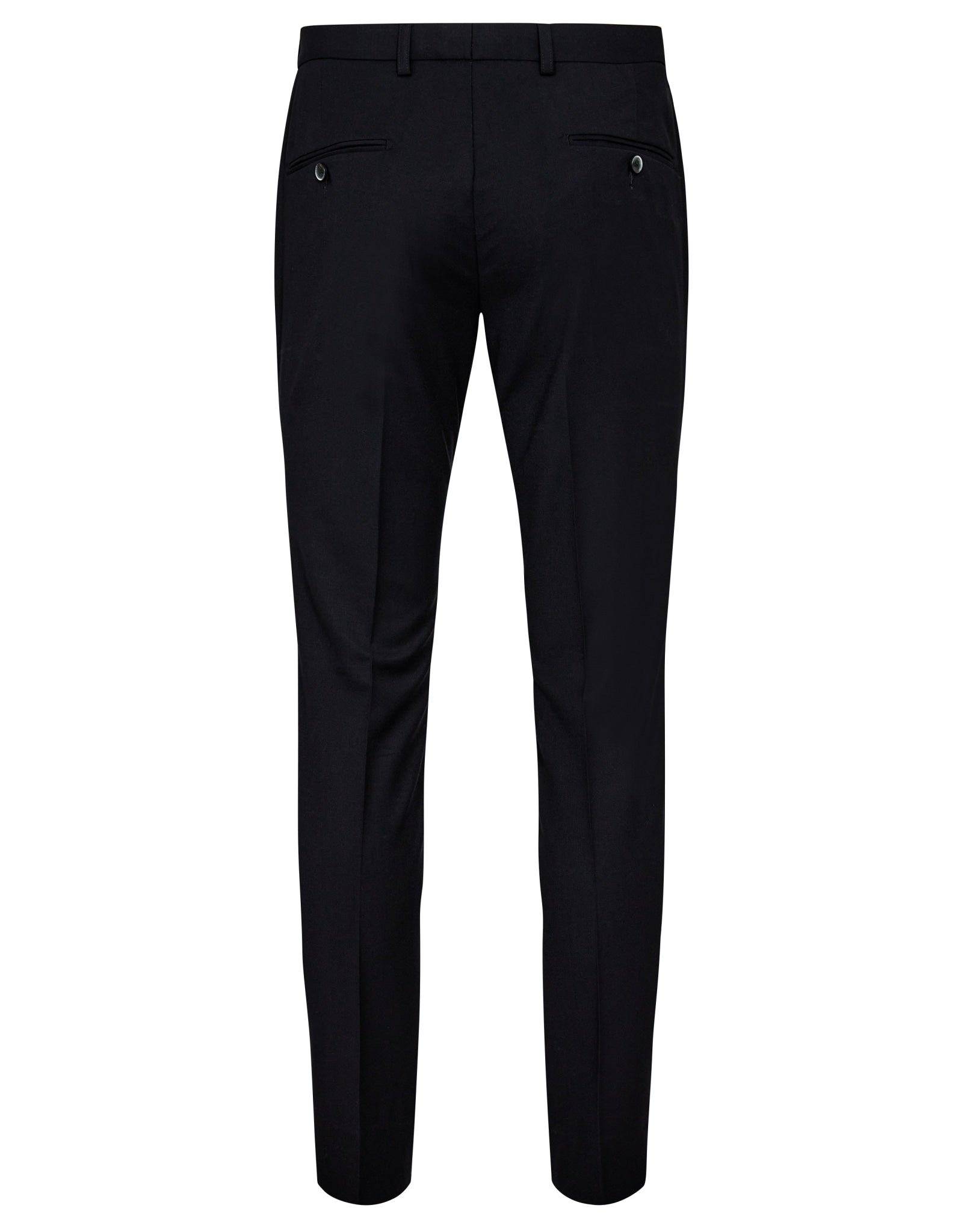 BS Marin Slim Fit Kostymbyxor - Svart