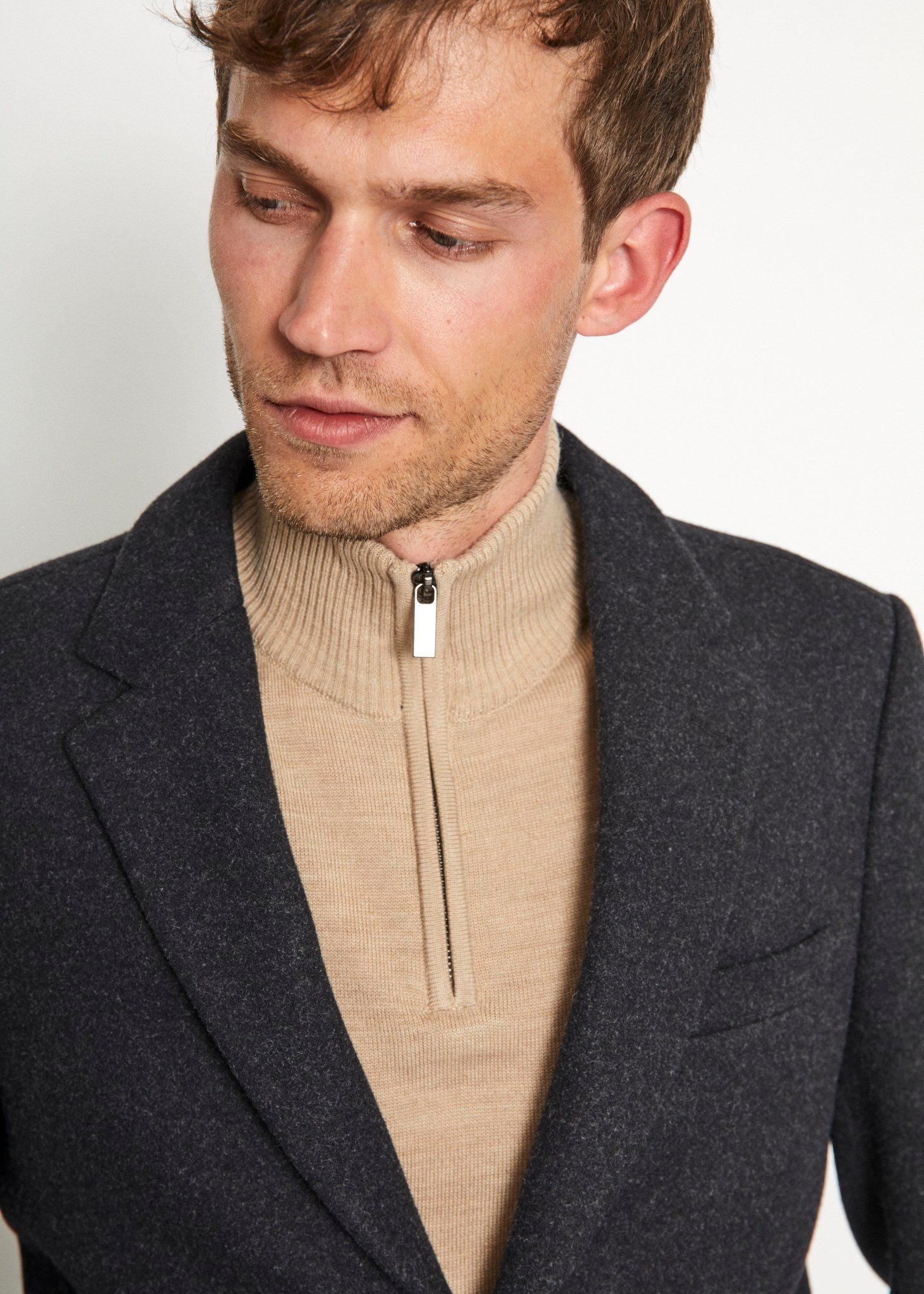 BS Mendocino Slim Fit Kavaj - Mörkgrå