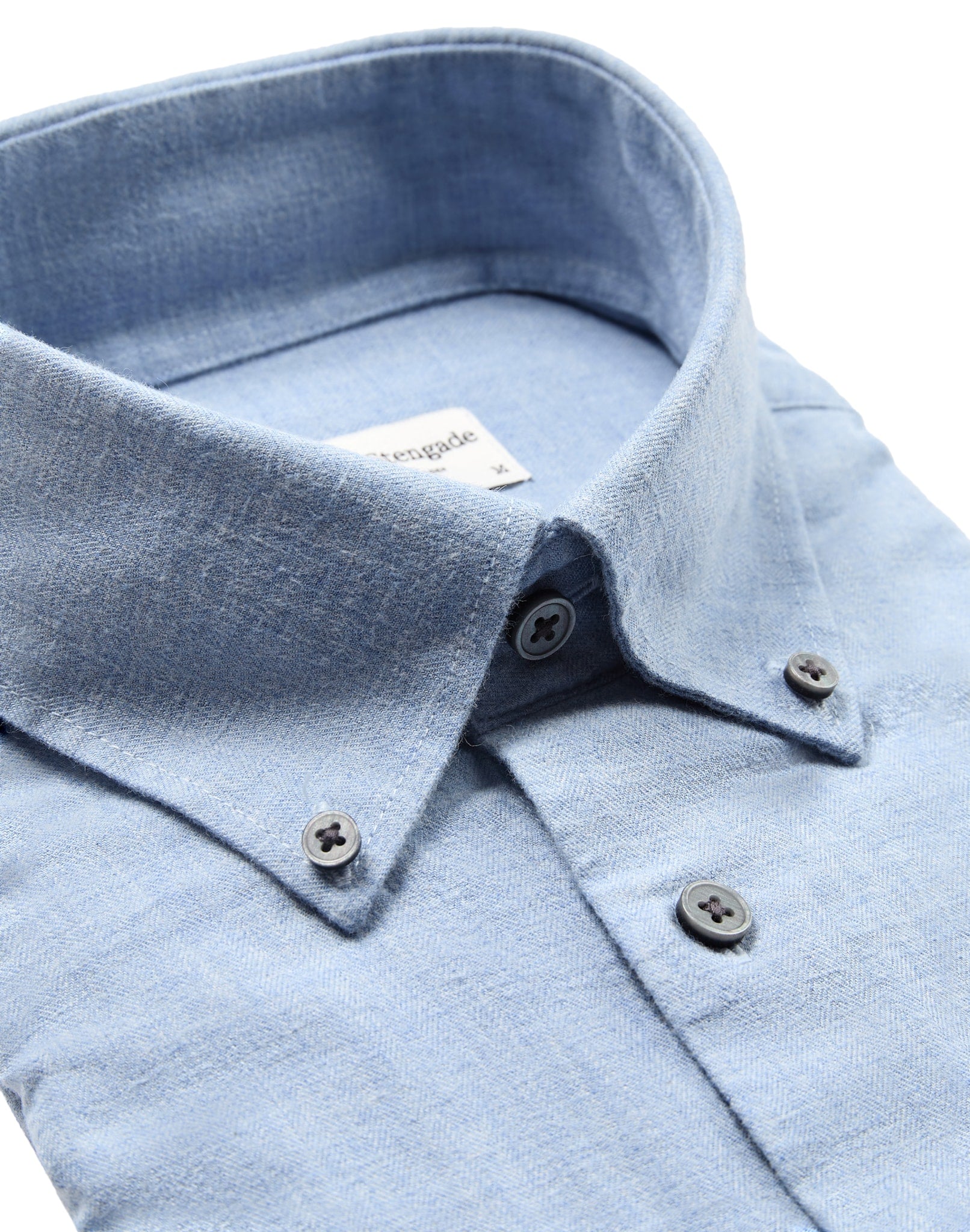 BS Floyd Casual Slim Fit Skjorta - Ljusblå