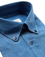 BS Middlecoff Casual Slim Fit Skjorta - Blue