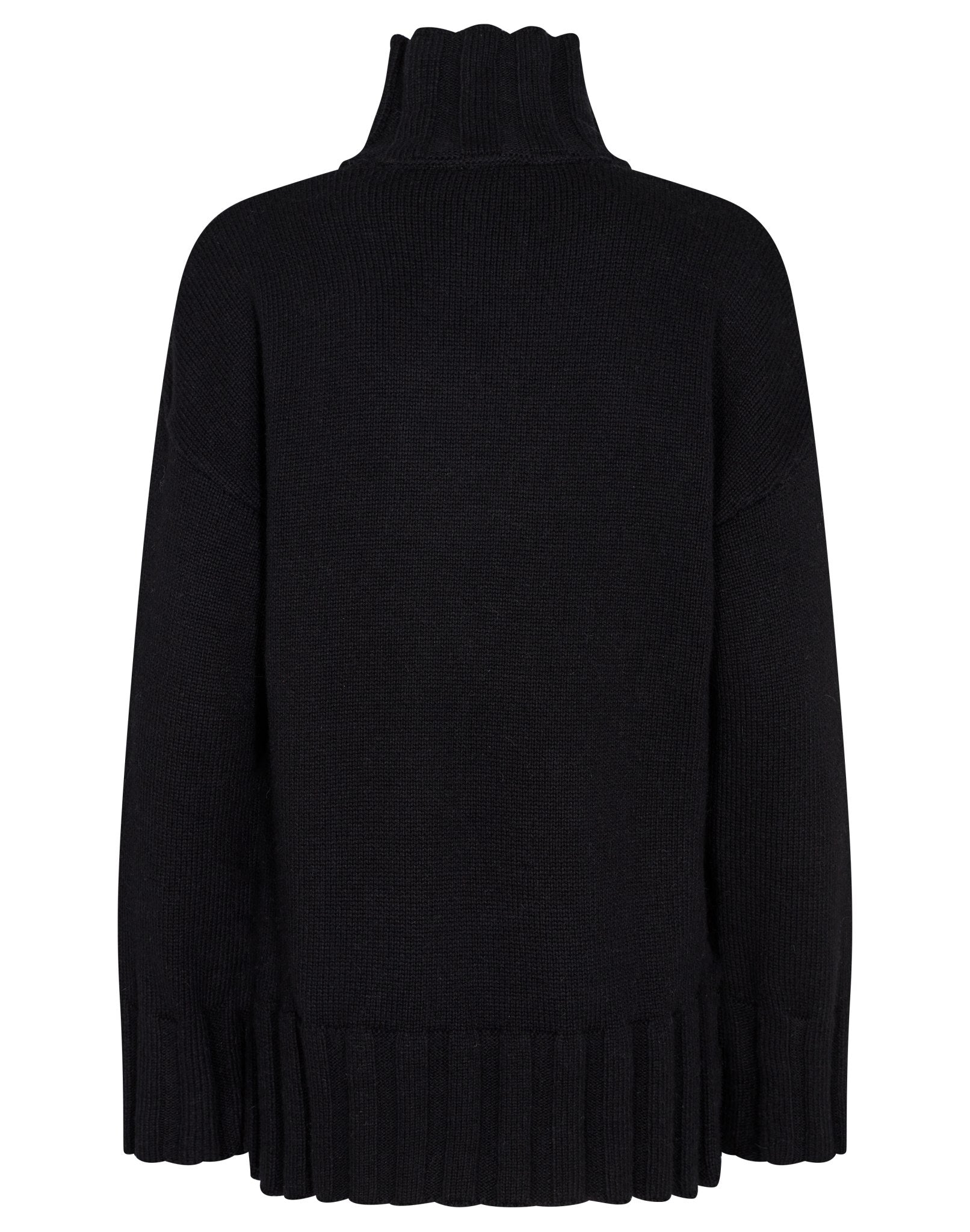 BS Antoinette Oversized Fit Stickat - Black