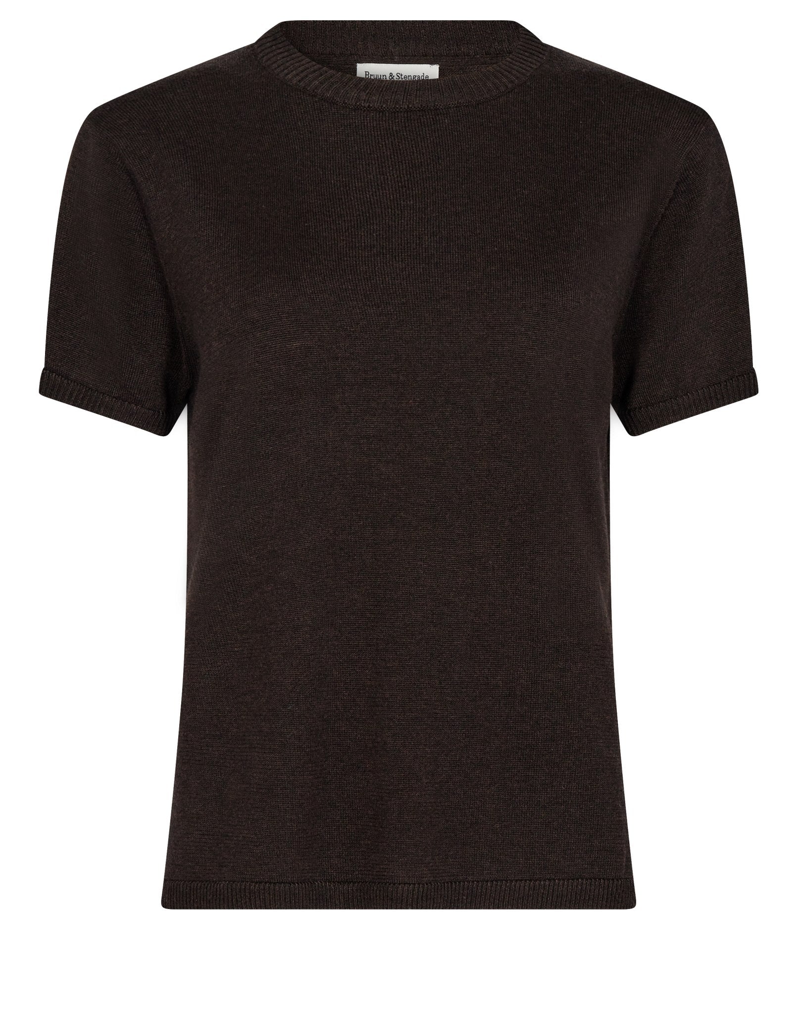 BS Aude T-shirt Regular Fit - Dark Brown