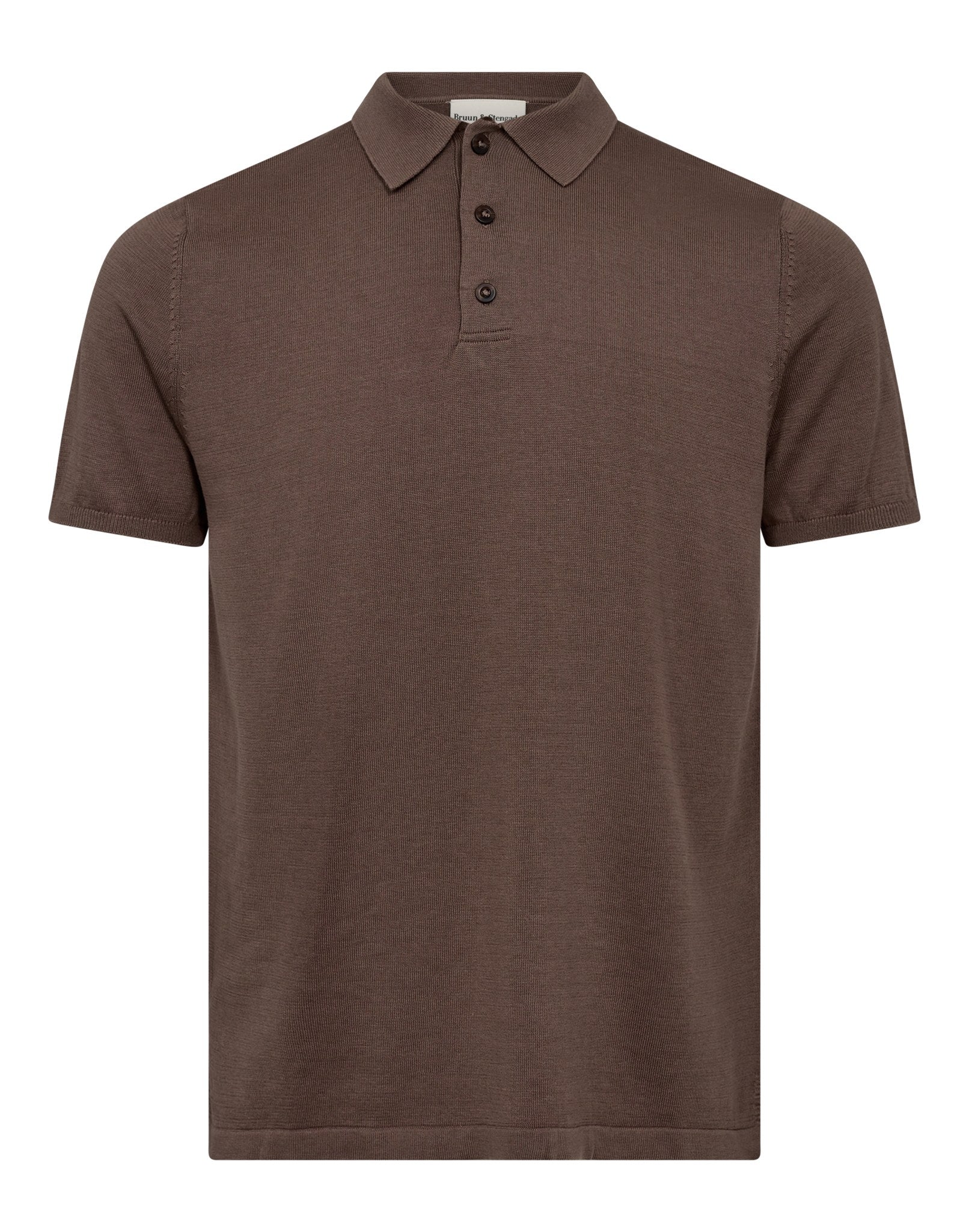 BS Ernst Regular Fit Pikétröja - Mink