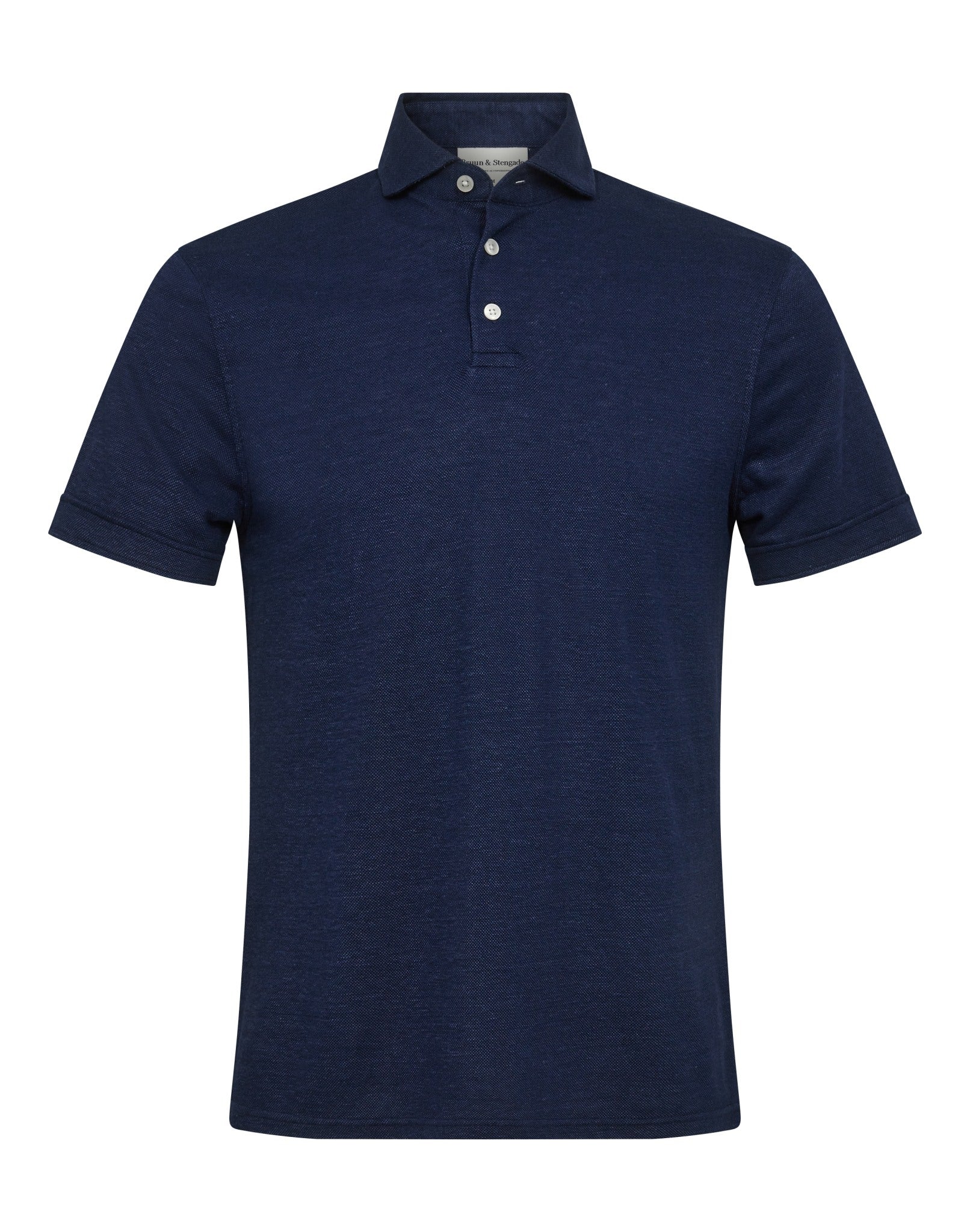BS Linares Regular Fit Pikétröja - Marinblå