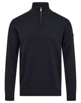 BS Erik Regular Fit Stickat - Navy