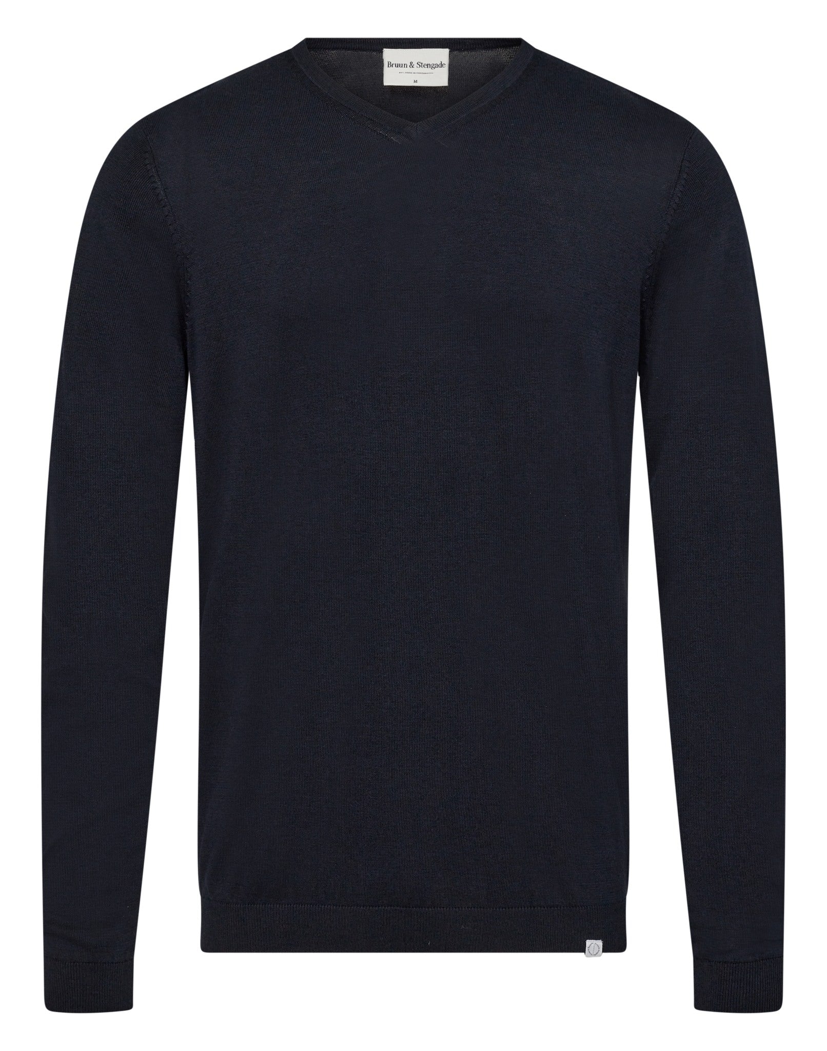 BS Georg Regular Fit Stickad tröja - Navy