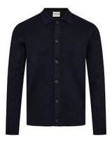 BS Haakon Regular Fit Stickat - Navy