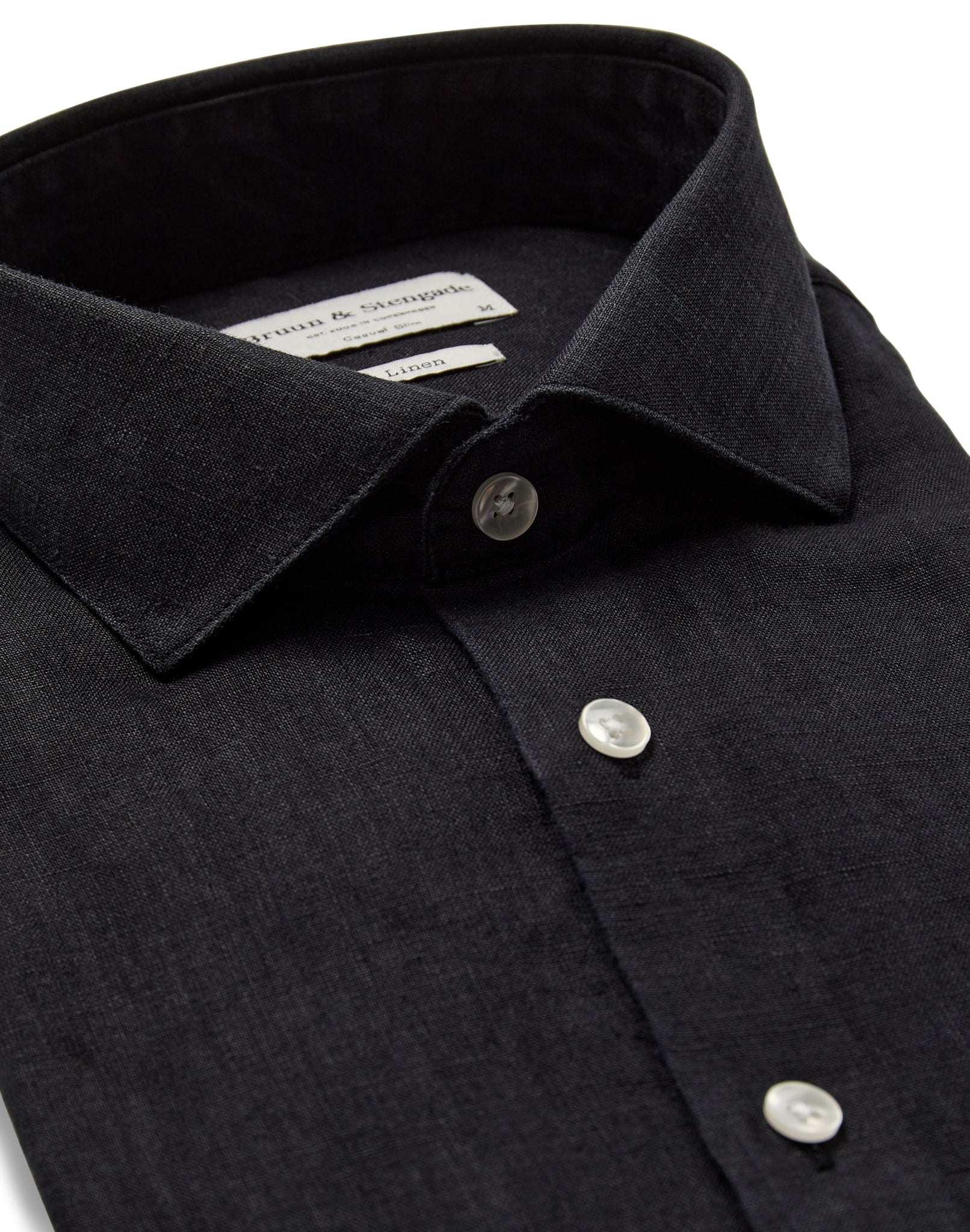 BS Perth Casual Slim Fit Skjorta - Black