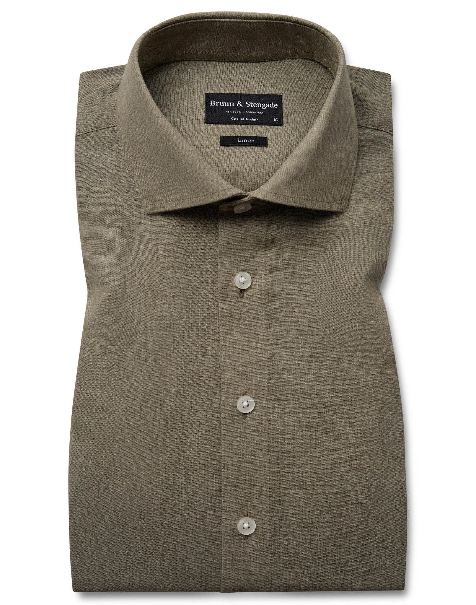 BS Butkus Casual Modern Fit Skjorta - Green