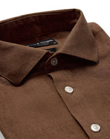 BS Brisbane Casual Modern Fit Skjorta - Toffee