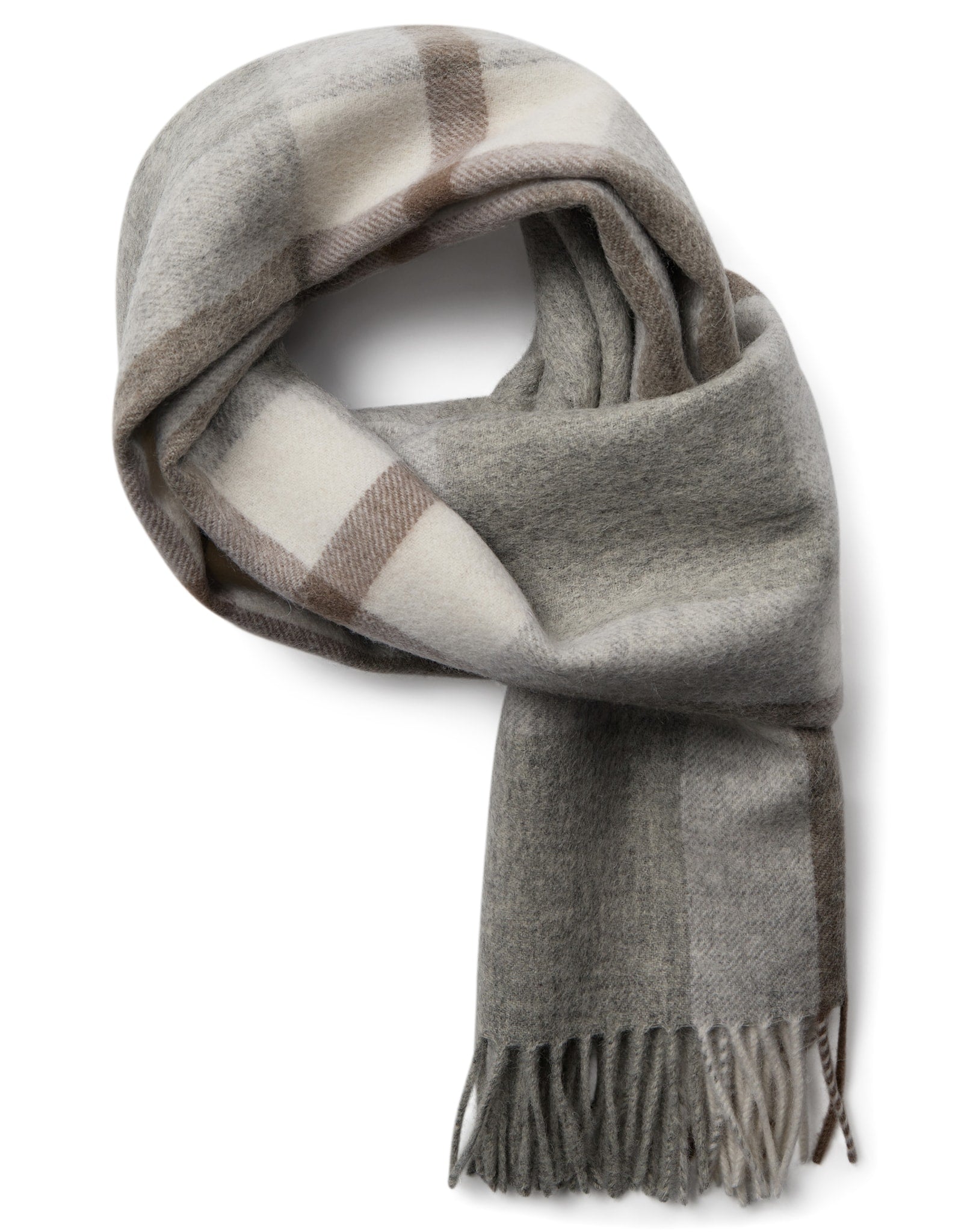 BS Merlin Halsscarf - Light Grey