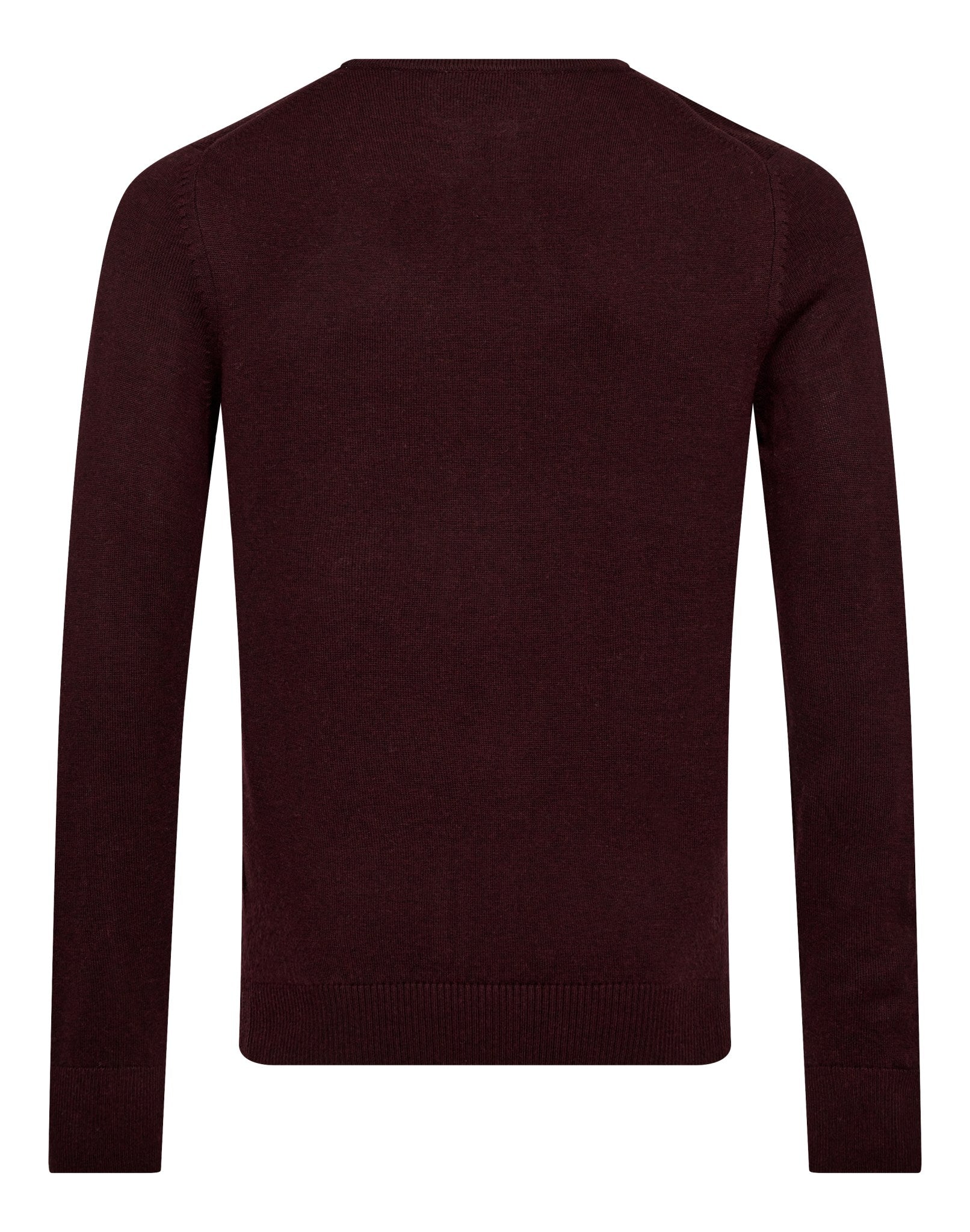 BS Jupiter Regular Fit Stickat - Bordeaux