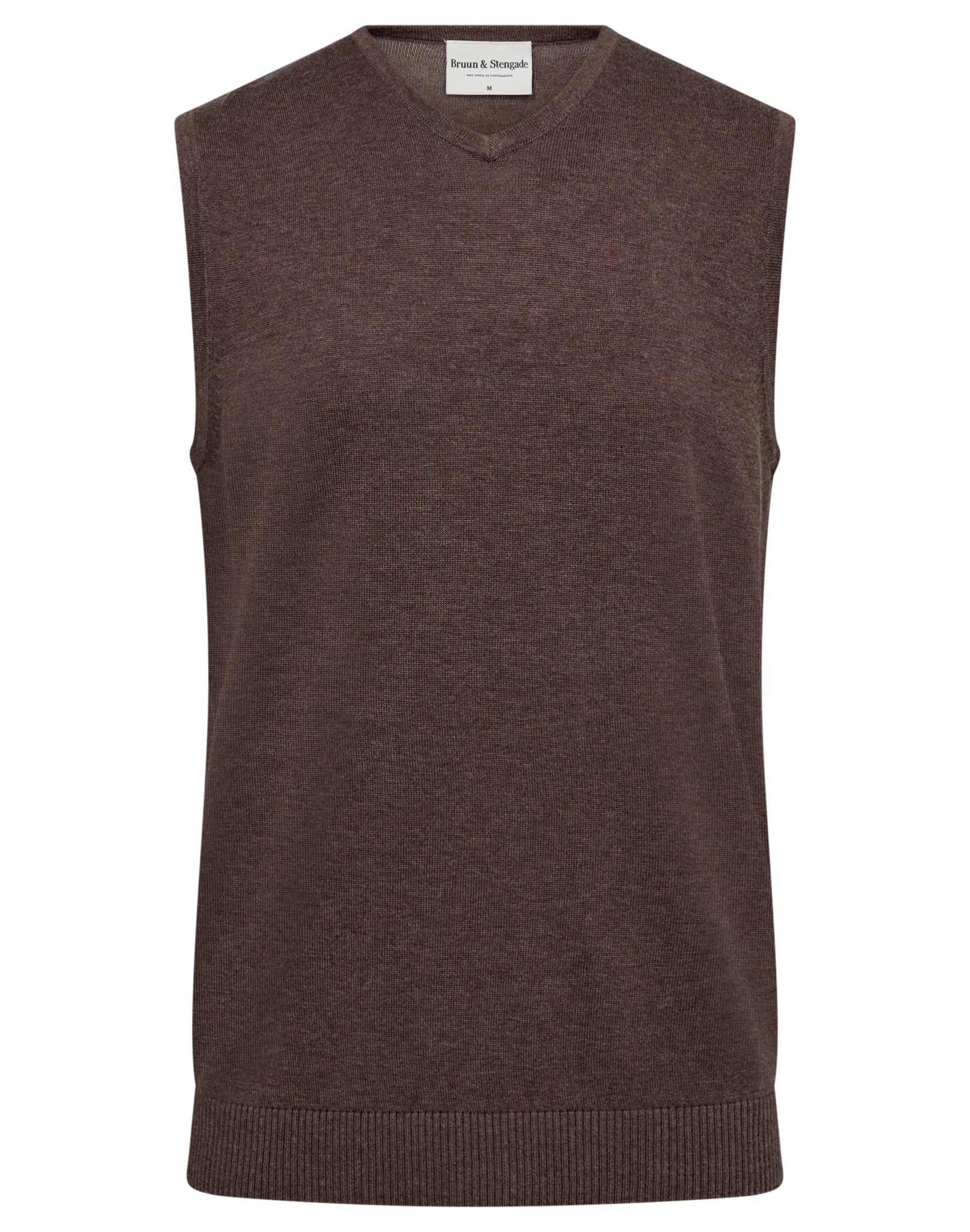 BS Merkur Regular Fit Stickat - Brown