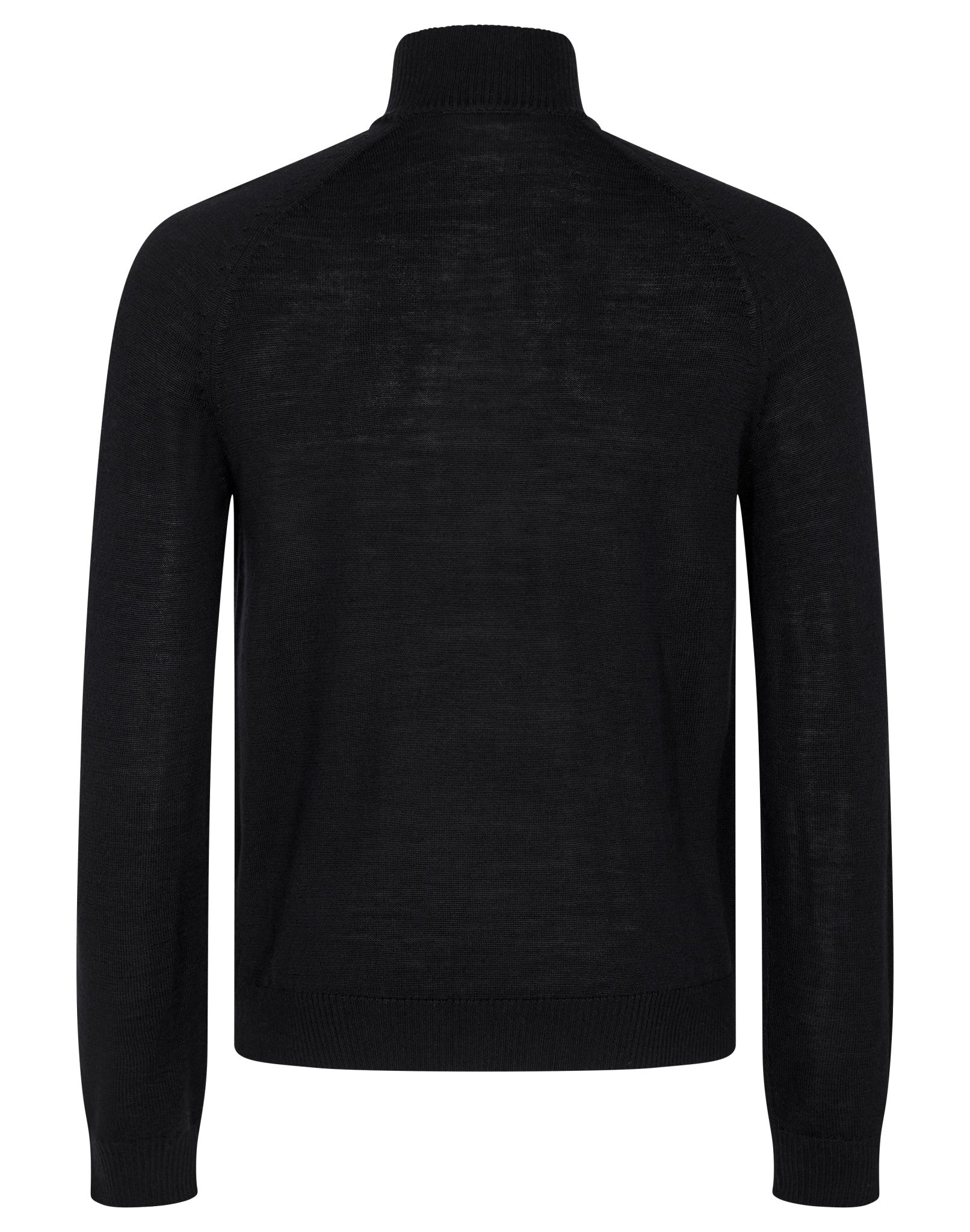 BS Pelle Regular Fit Stickat - Black