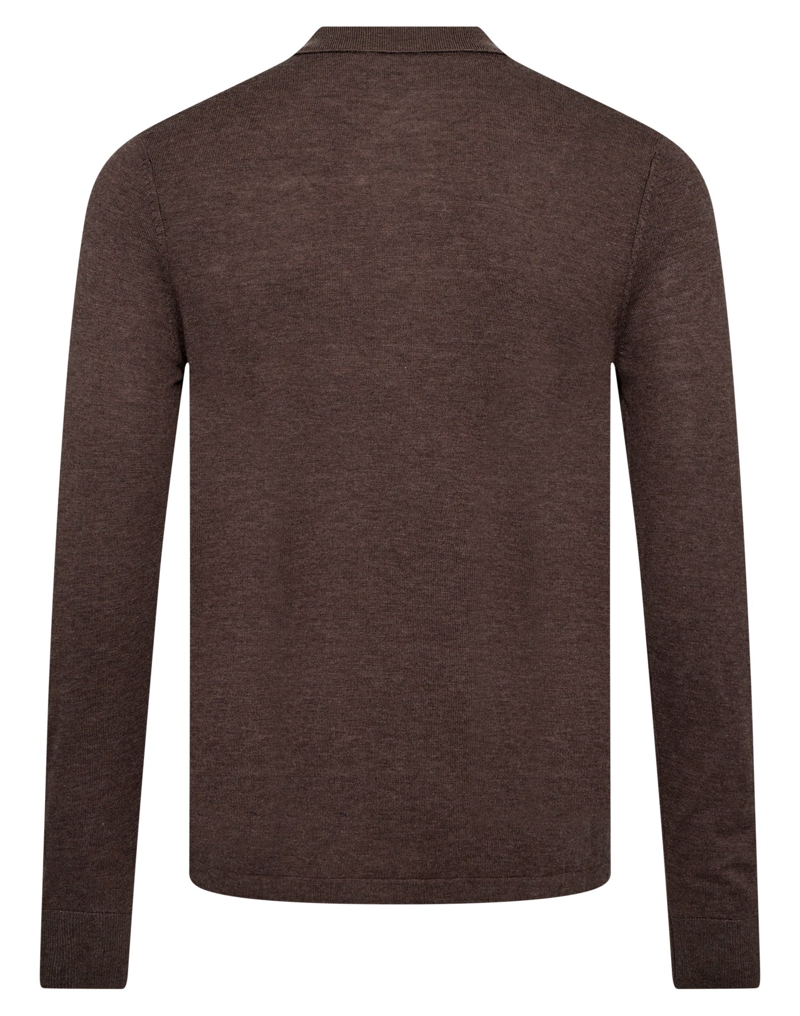 BS Atlas Regular Fit Stickat - Brown