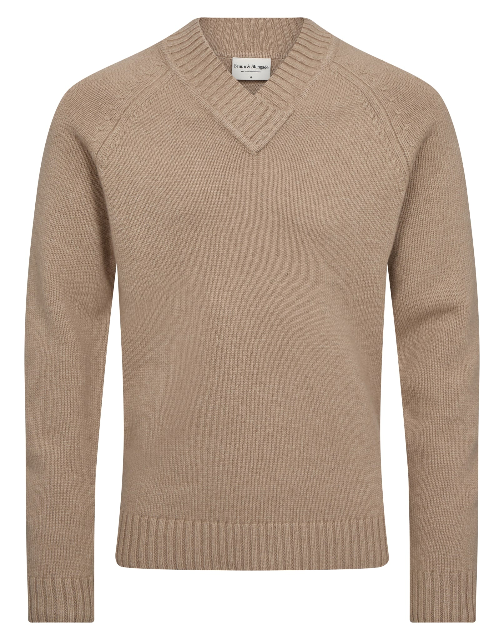 BS Douglas Regular Fit Stickat - Sand