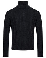 BS Kano Regular Fit Stickat - Charcoal