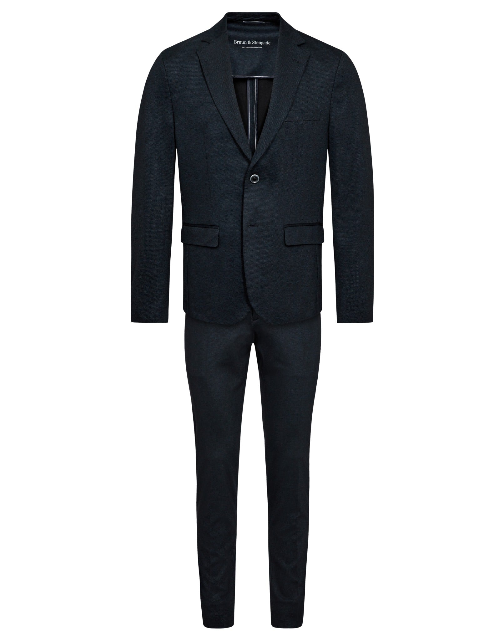BS Chapelle Classic Fit Suit Set - Marinblå